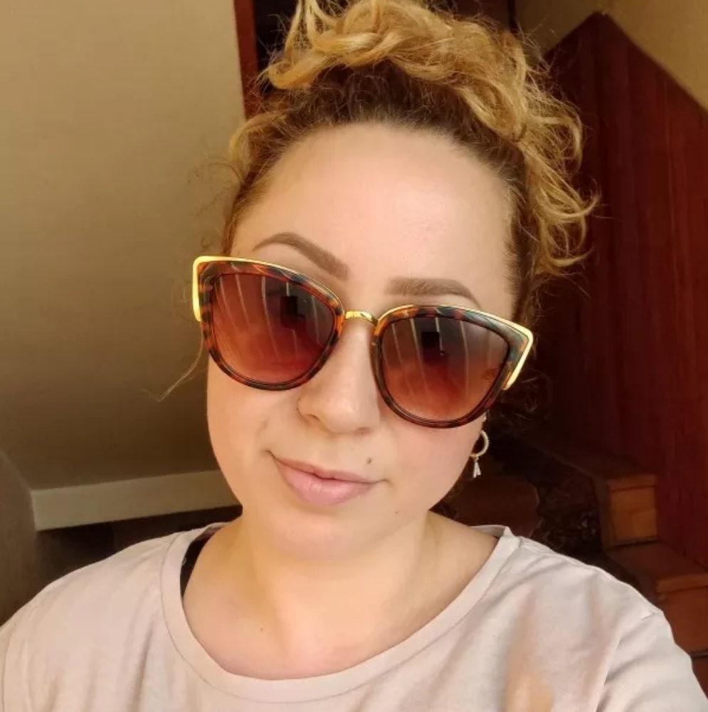 🍒 Black Leopard Retro Cat Eye 🐱 Sunglasses - Picture 12 of 14